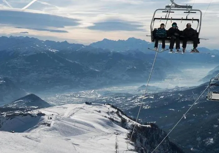 Attique - Vue Plongeante Sur Le De La Moubra Apartamento Crans-Montana